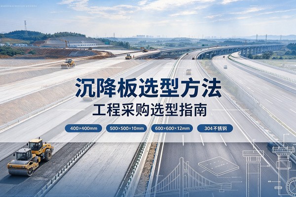 乌当沉降板选择方法