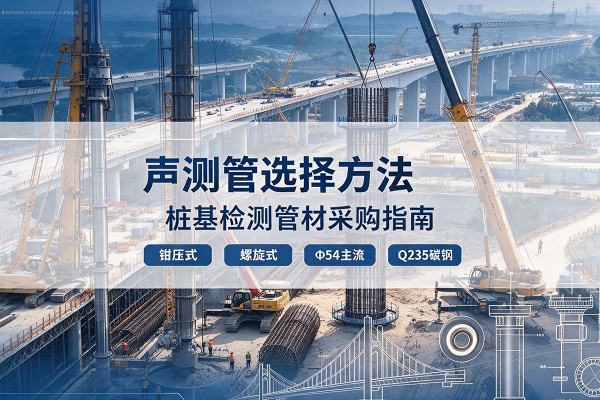 乌当声测管选型标准