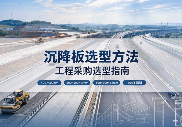 乌当沉降板选择方法